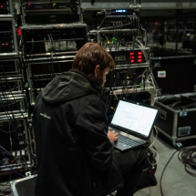 Przygotowania do koncertu Bass Astral X Igo w Gliwicach na systemie koncertowym Fohhn Focus Venue